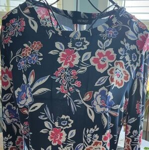 Nine West Multicolor Floral Dress